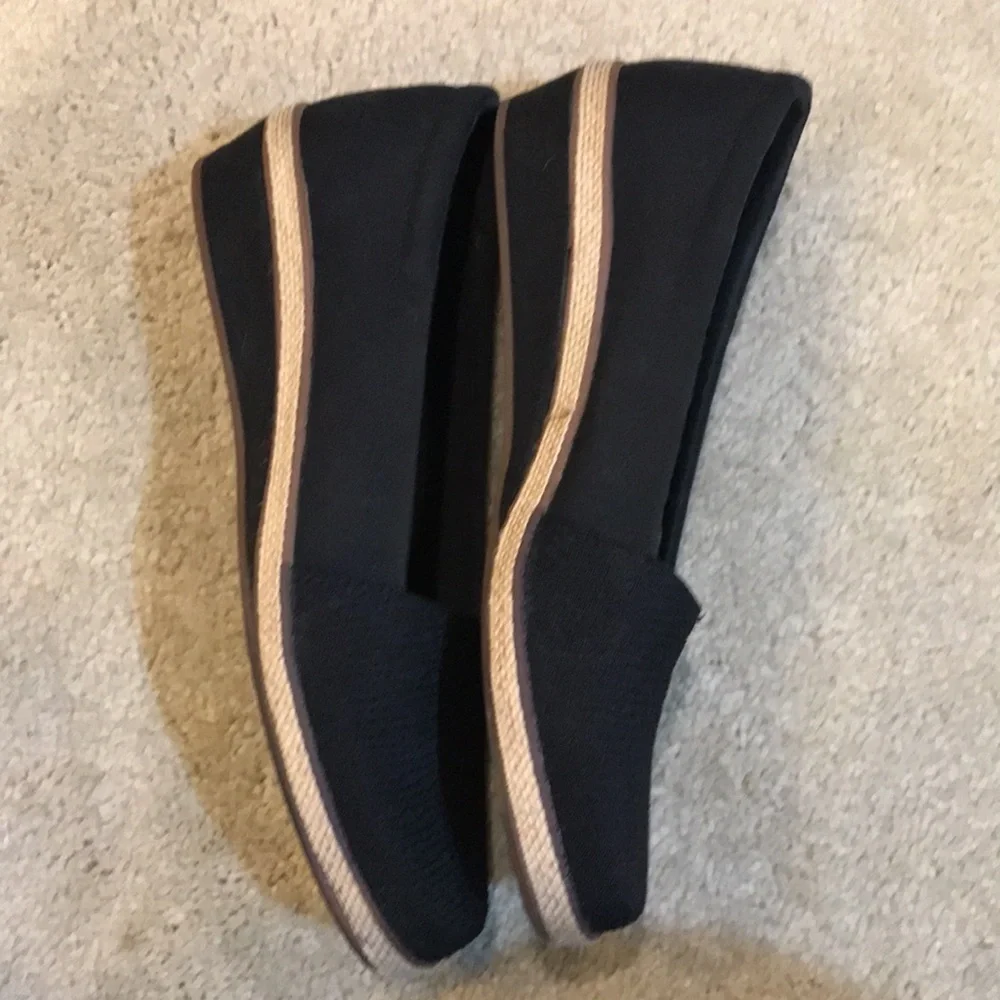 Grasshoppers Ortholite Wedge Walking Shoes with Memory Foam-Size 9.5W